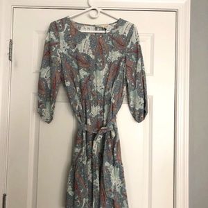 Paisley Drop Dress